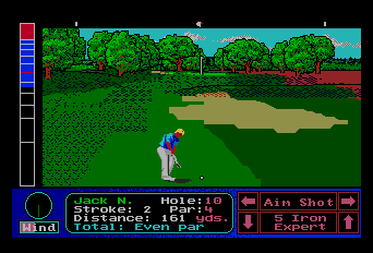 Jack Nicklaus Turbo Golf screenshot 5 for TurboGrafx-16